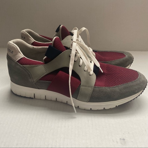 Kenneth Cole Bailey Jogger Leather Lace-Up Sneaker size 12 - Picture 3 of 12